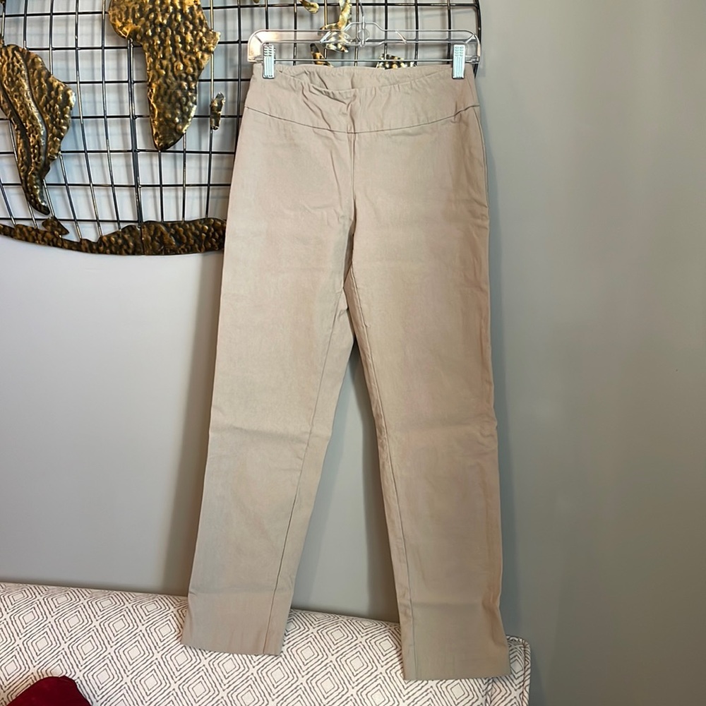 Stretch khaki pants